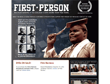 Tablet Screenshot of firstpersondocumentary.org